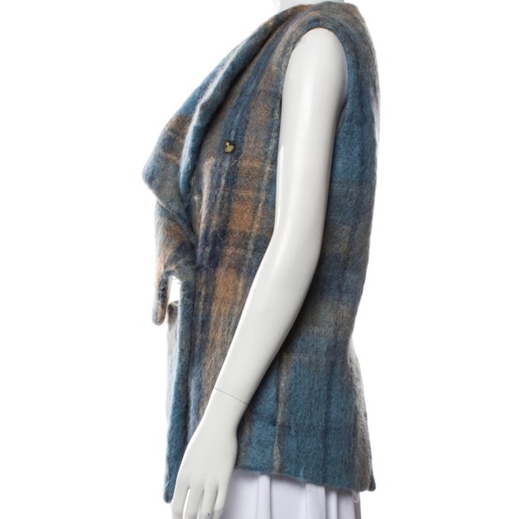 Vivienne Westwood Red Label Mohair Tartan Vest - Picture 2 of 7
